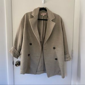 Free People Double Breasted Coat